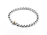 Bracciale Cesare Paciotti Uomo in Argento JPBR1032B - JPBR1032B